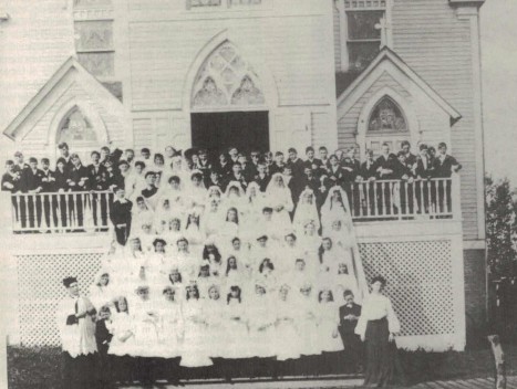 First Communion, about 1900