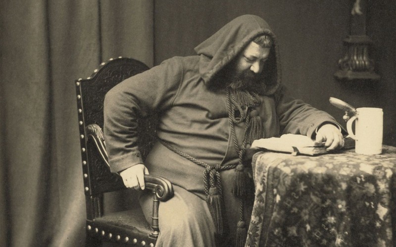 A monastic looking Henry Hobson Richardson.