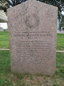 The marker is located just outside the Ector County Courthouse