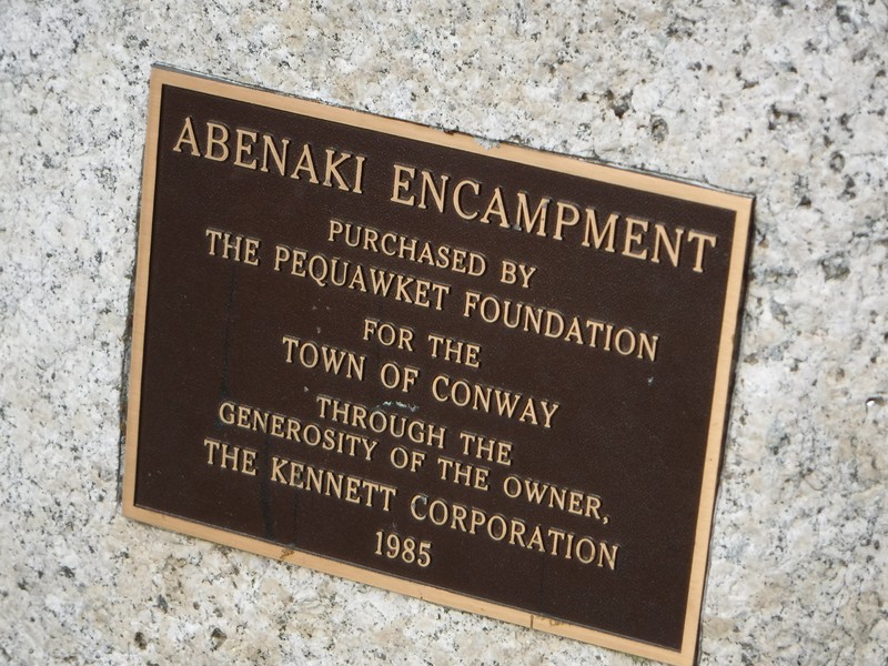 Detail of acknowledgement plaque