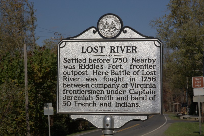 Lost River Historical Marker