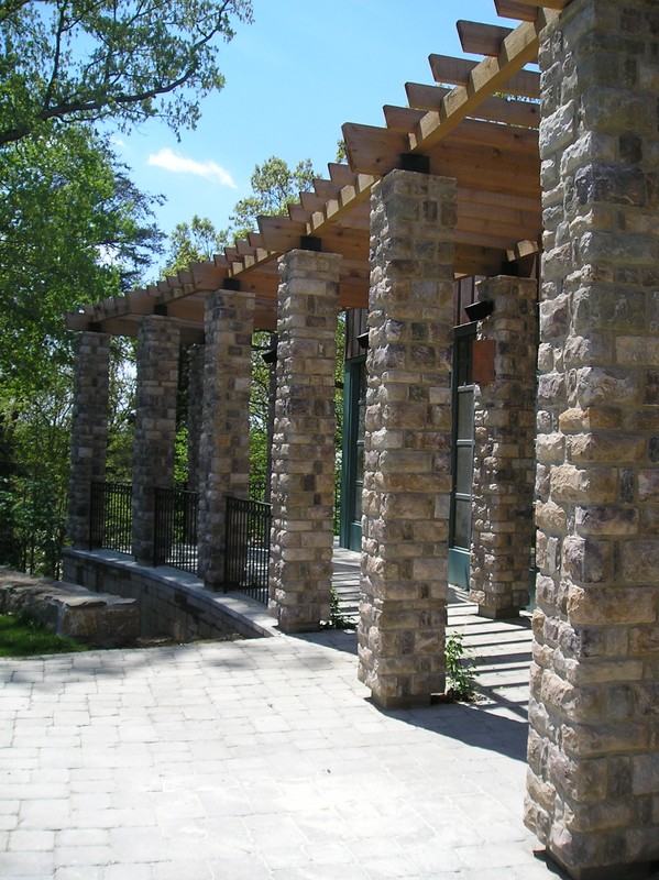 Studio Pavilion, garden terrace 