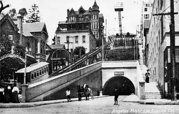 1905 photo of Angels Flight