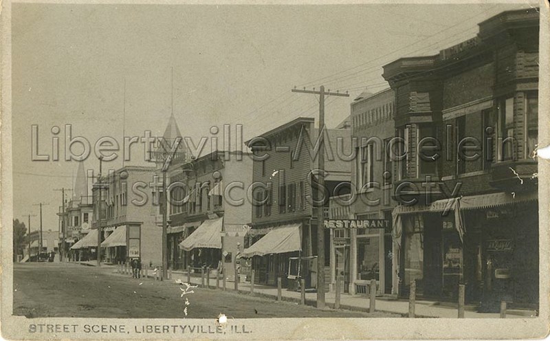 400 block of Milwaukee Avenue, before 1907