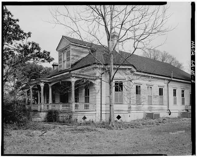 Original House burned by Union Soldiers