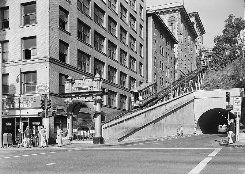 1960 photo of Angels Flight