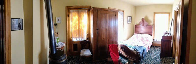 The Booth family bedroom.