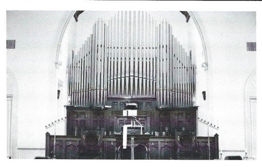 New pipe organ installed 1909