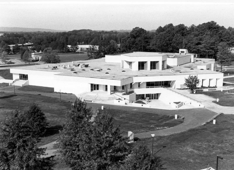 Aerial view of the UAH Student Union