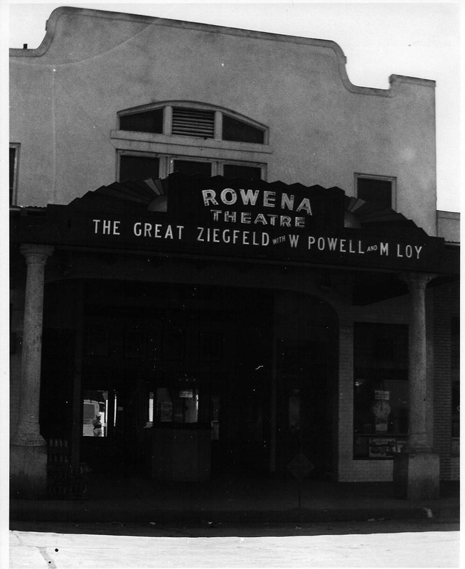 Rowena Theatre, 1936