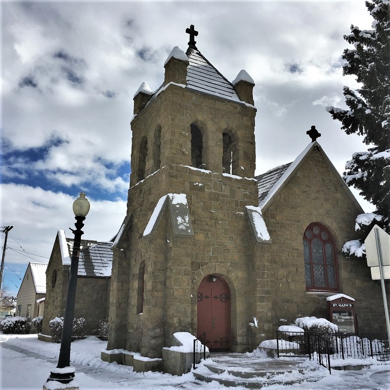 St. Mark's Episcopal Church was built in 1890. "Copper King" Marcus Daly and his wife, Margaret, were early members.