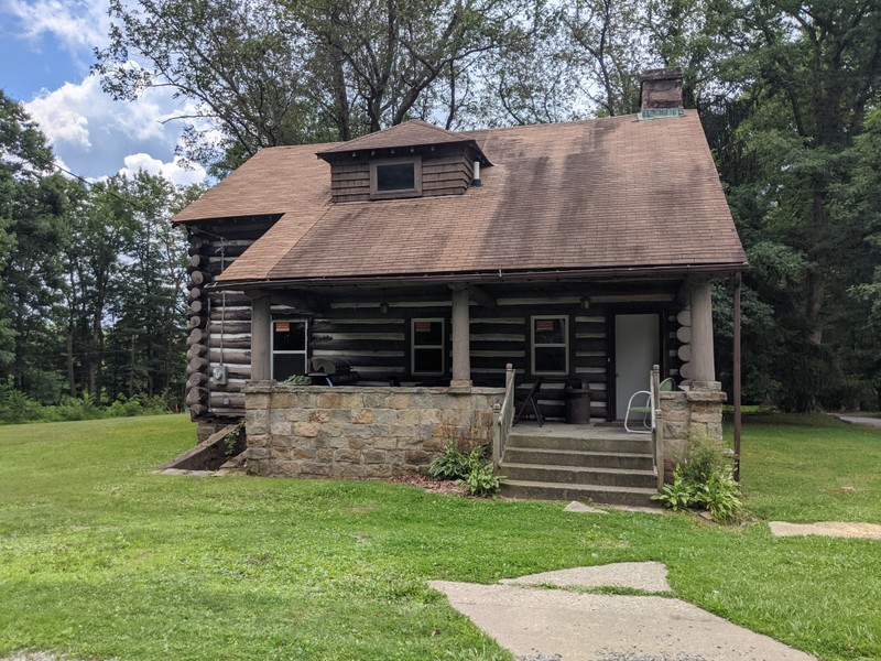 Rear of superintendent's house