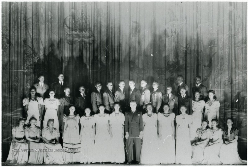 Monongalia High School Choir, 1930