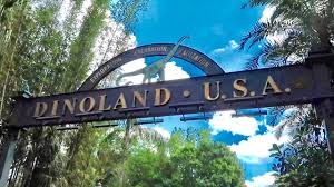 Entrance to Dinoland USA