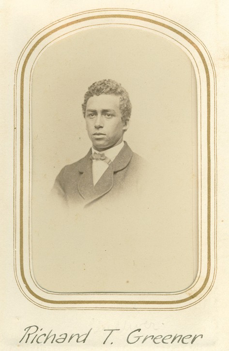 Richard T. Greener, class of 1865