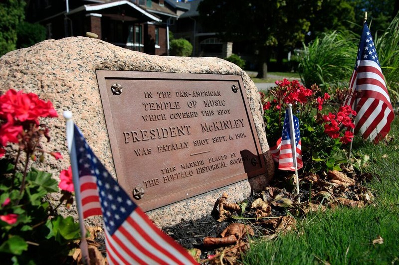 President William McKinley Assassination Memorial Plaque
