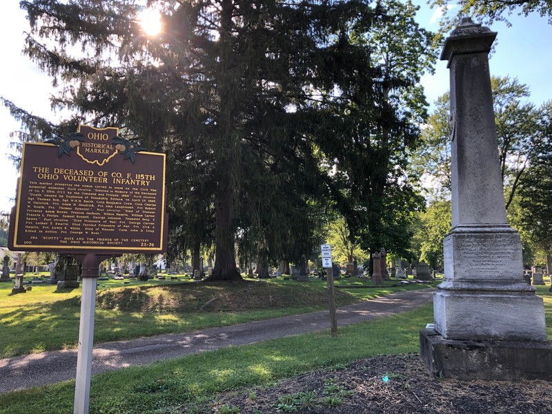 State Historic Marker for The Sultana Tragedy