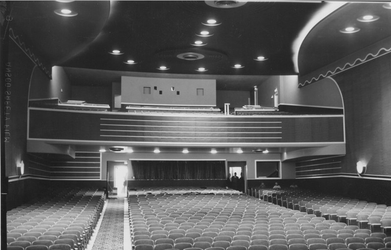 Auditorium of the Tipton Theater