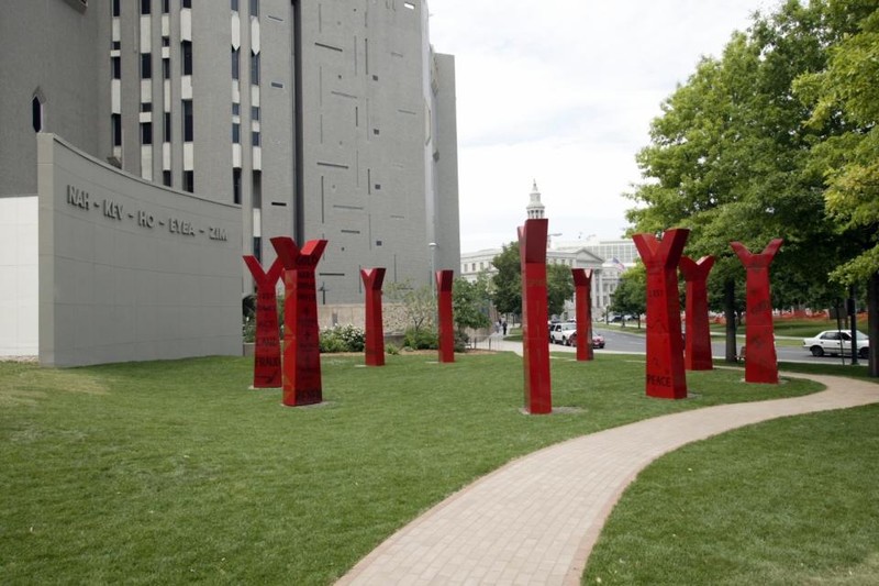 Wheel from Denver Public Library (old site)