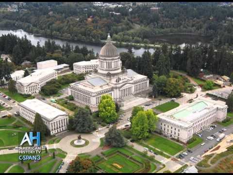 The Washington State Capitol Campus along Puget Sound