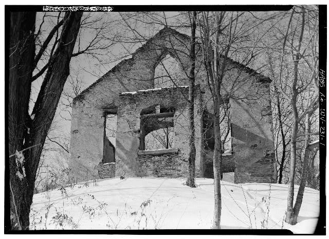 Building, Window, Branch, Snow