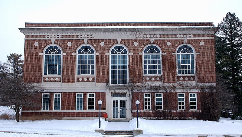 Building, Window, Snow, Tree