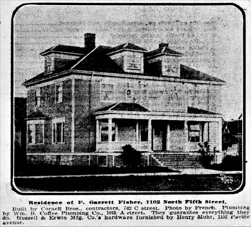 1102 N 5th Street (photo circa 1901)