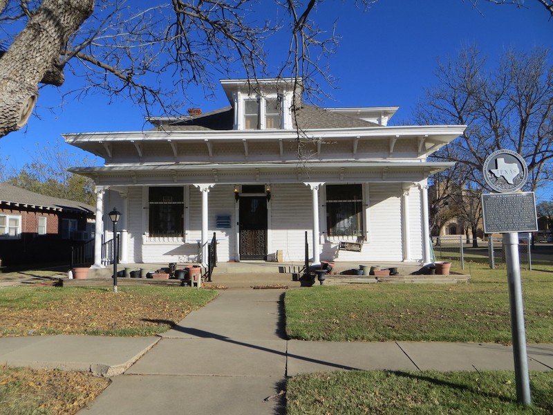 The. H.B. Sanborn House was built in 1902 and is one of the oldest homes in Amarillo.