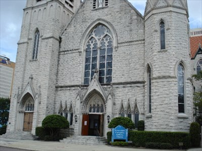 Front of the Basilica of the Immaculate Conception