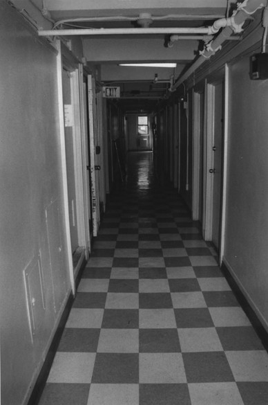 Fixture, Floor, Flooring, Black-and-white