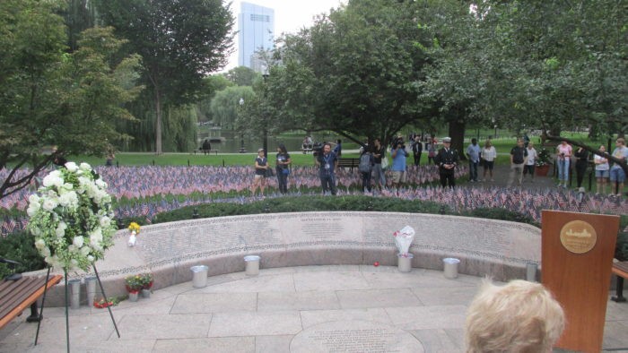 Boston Public Garden 9/11 Memorial