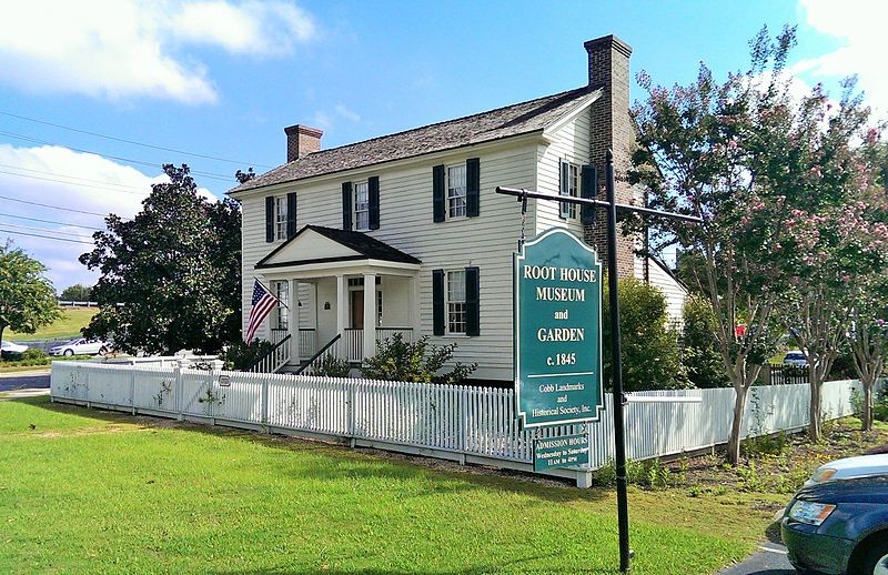 Built around 1845, the Root House is one of the oldest buildings in Marietta.