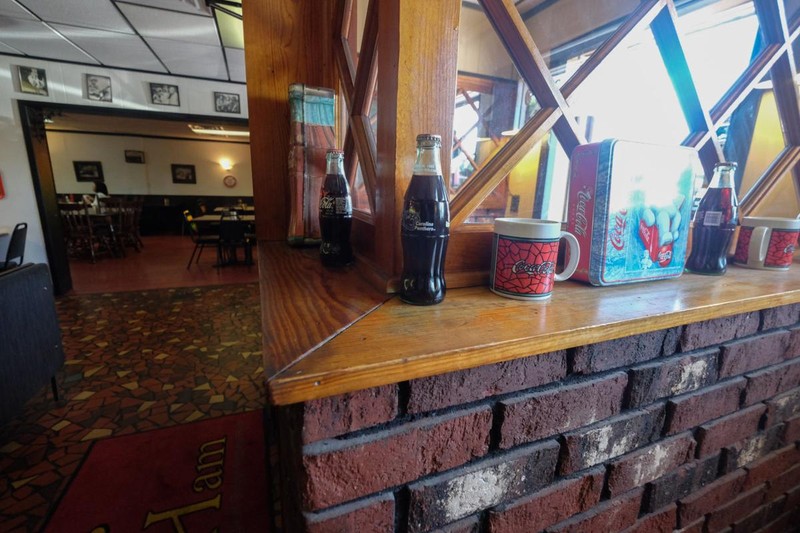 Interior of the restaurant