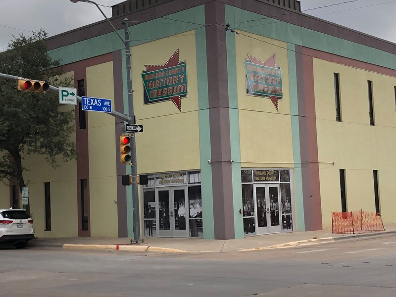 Visit the Midland County History Museum at the corner of Main and Texas.