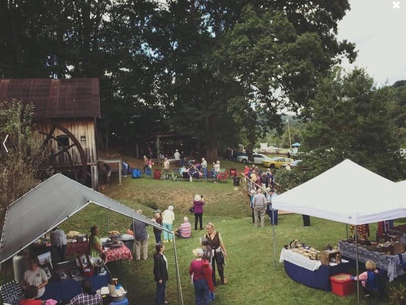 An event being held at the grist mill.
