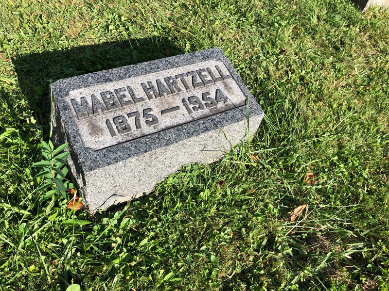 Tombstone for Mabel Hartzell