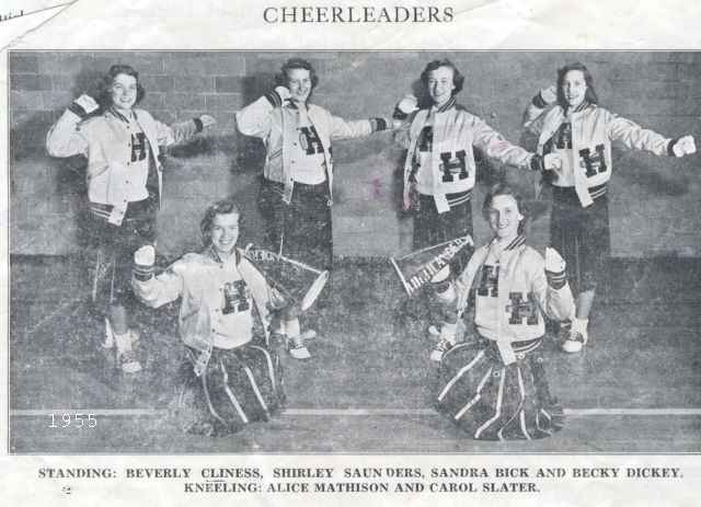 Cheerleaders, 1955