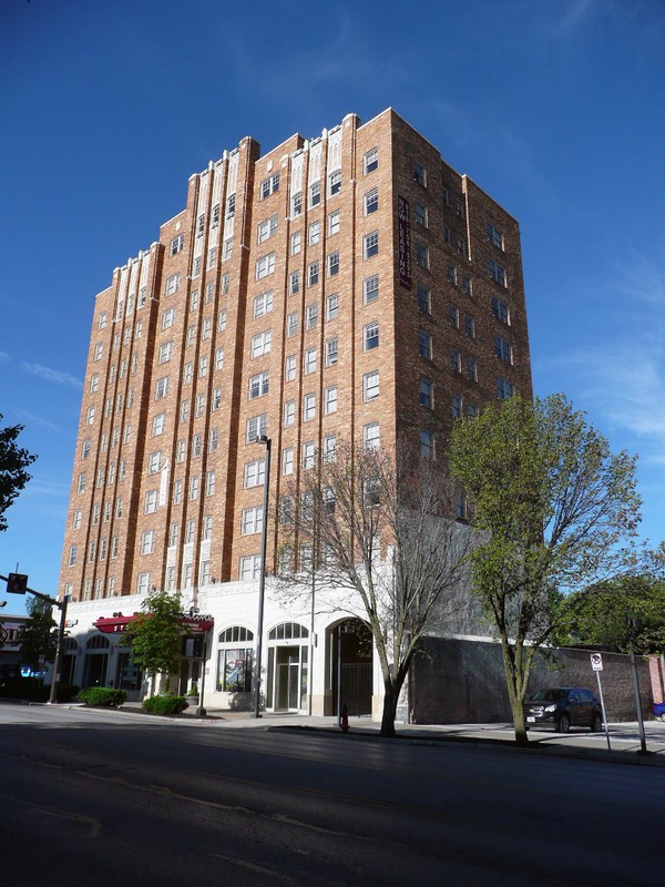 The historic Valentine on Broadway Hotel is now the Valentine Apartments