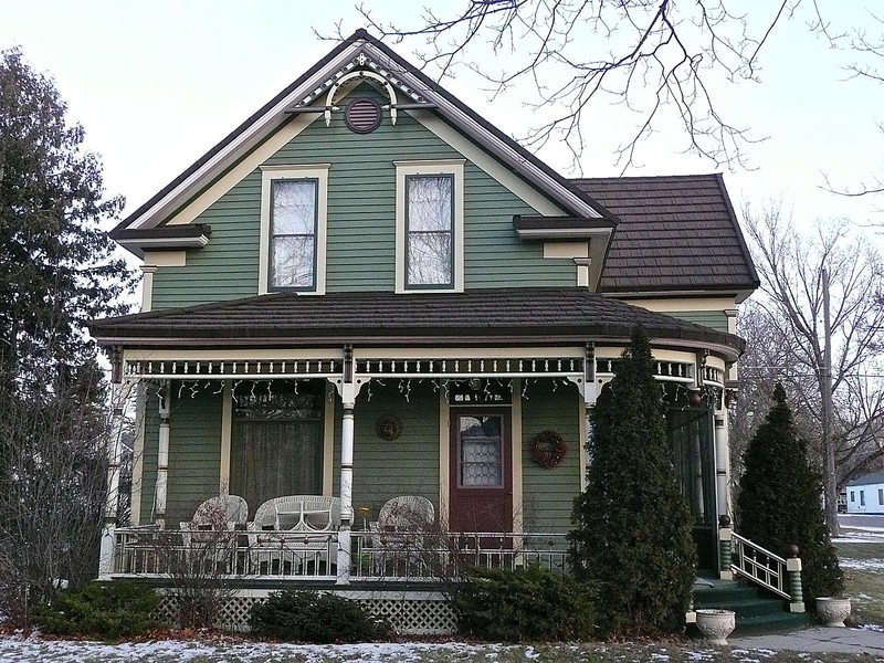 The Albert May House was built in 1898. Its namesake, Albert May, was Stevensville's first mayor.