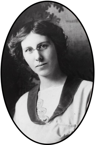 Nelle E. Peters, a notable female architect who enjoyed great success during the  1910s and 1920s.