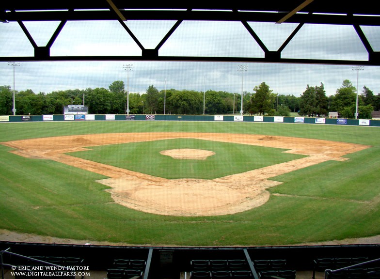 A baseball diamond.