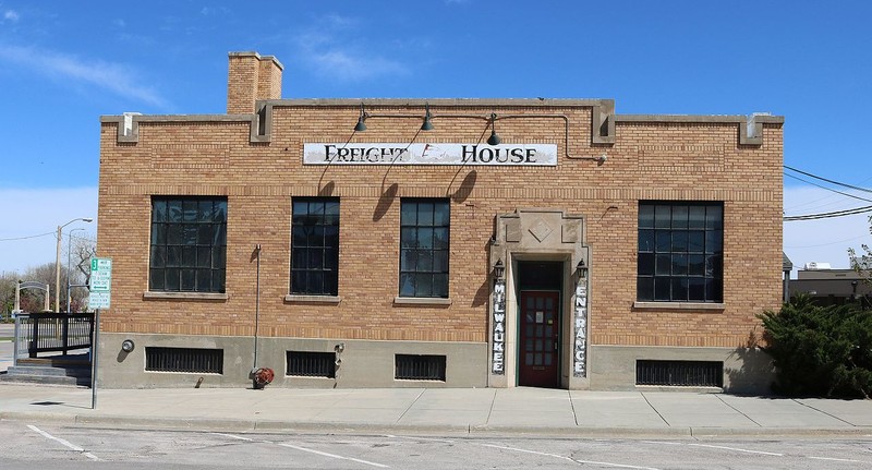 The Milwaukee Road Freight House was built in 1923.