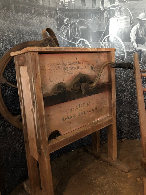 The corn sheller was sold by McCune & Owens in Newark.