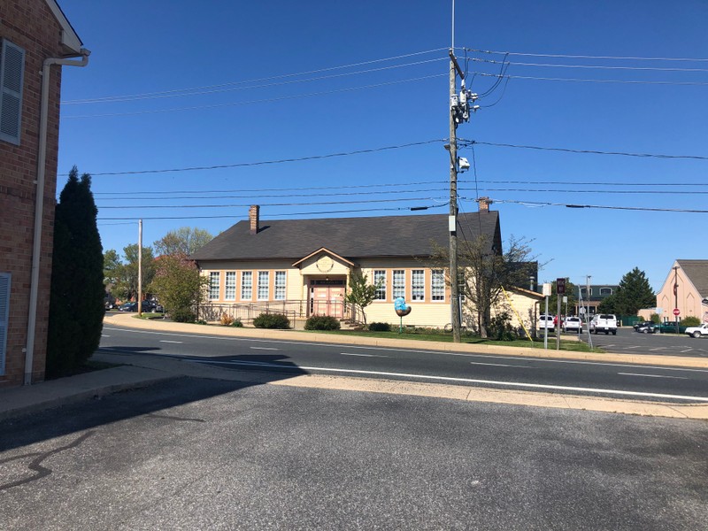 The school from across the street