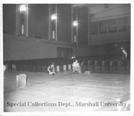 Interior of the Orpheum Theater, date unknown