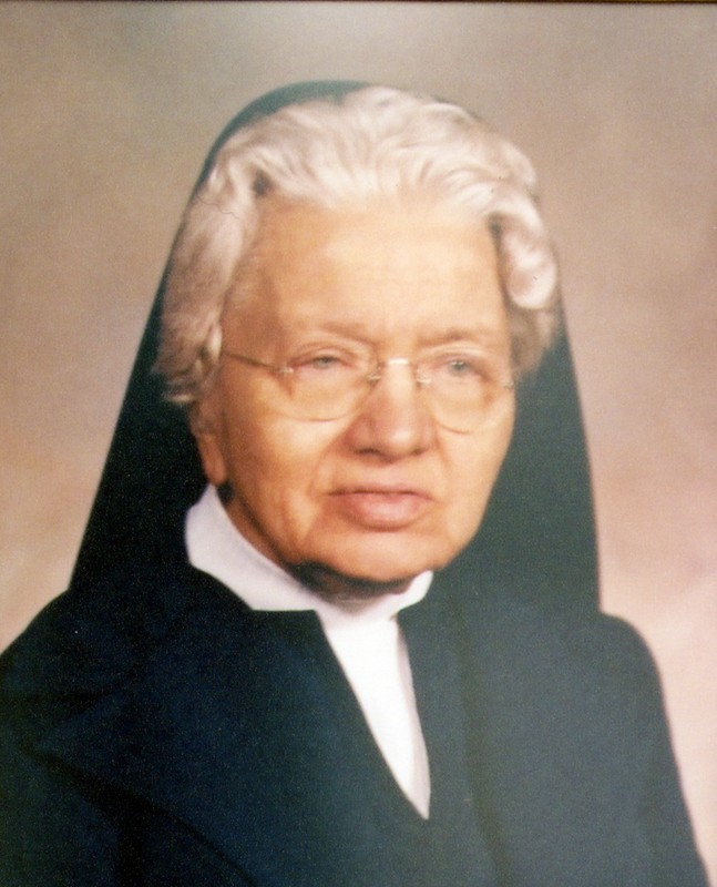 Sister Blandine Eisele, c. 1980.