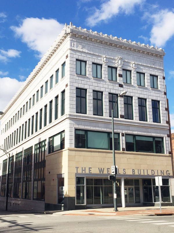 The modern Wells Building 