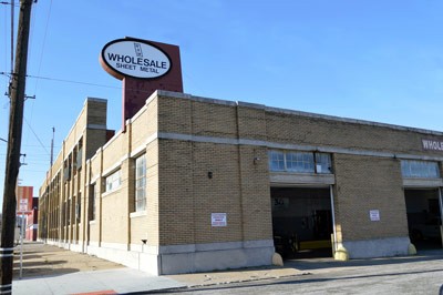 A view of the building today