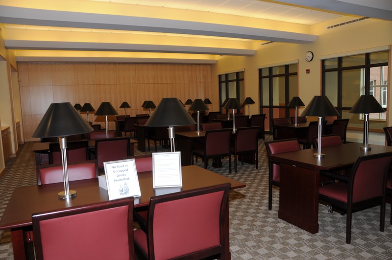 Study Room in the Curriculum Resource Center, 2013