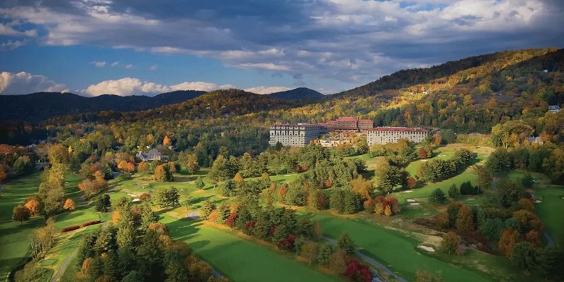 A more expansive view of the land surrounding the Omni.